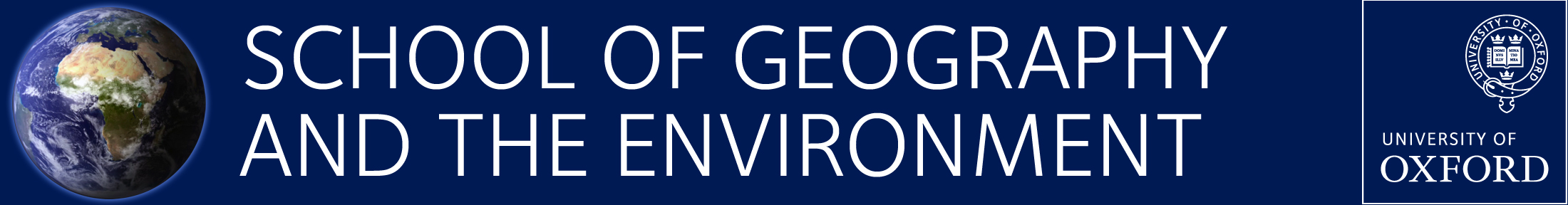School of Geography and the Environment, University of Oxford